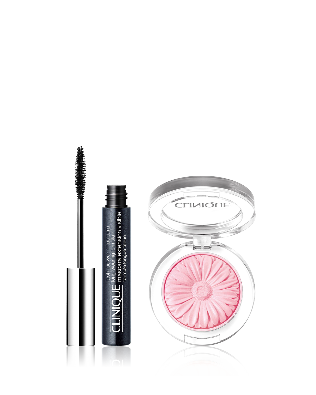 LASH POWER MASCARA LONG BLACK & CHEEK POP SET