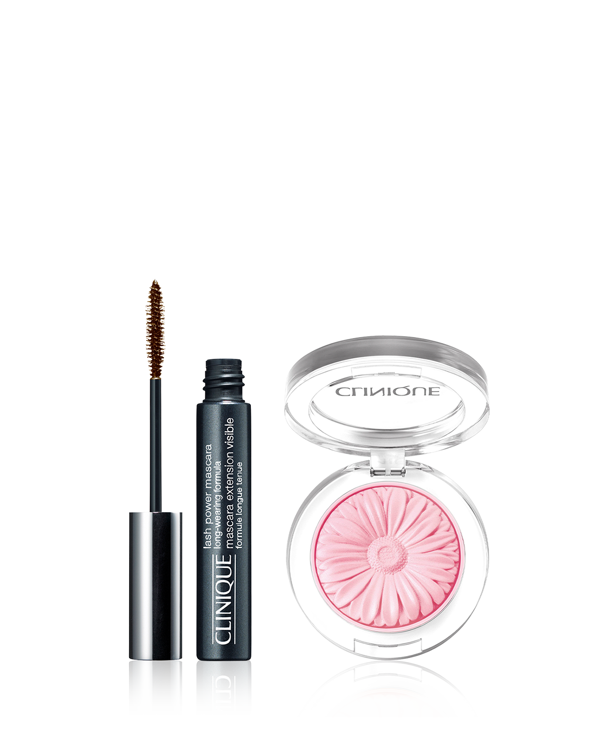 LASH POWER MASCARA LONG DARK CHOCOLATE & CHEEK POP SET