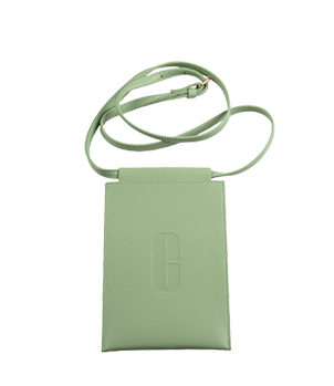 CLUTCHBAG FA23 CL JP CRM GREEN BAG