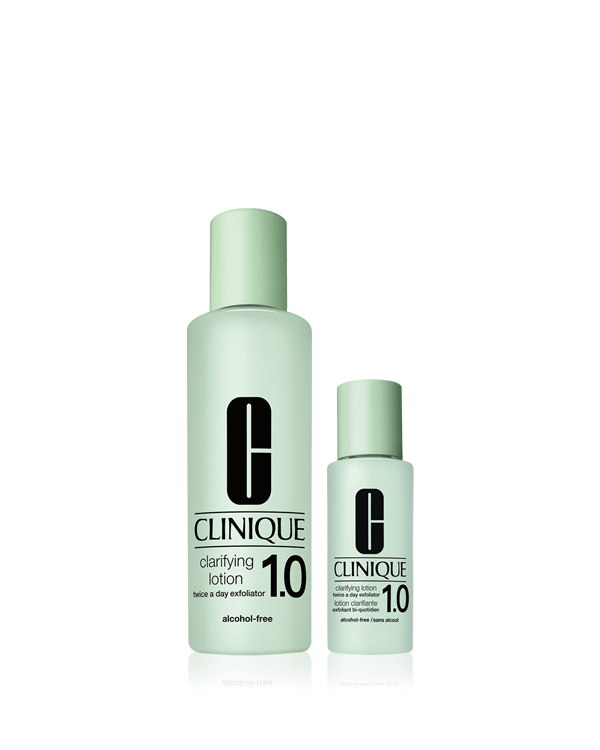 CLARIFYING LOTION SET〈CLARIFYING LOTION 1.0〉_1.0, ＼ふき取り化粧水ご購入で、もう1本ついてくる！／&lt;br&gt;初夏の肌に、心地よいリセット感。&lt;br&gt;〈ふき取り化粧水(1.0)＋(1.0)のセット〉