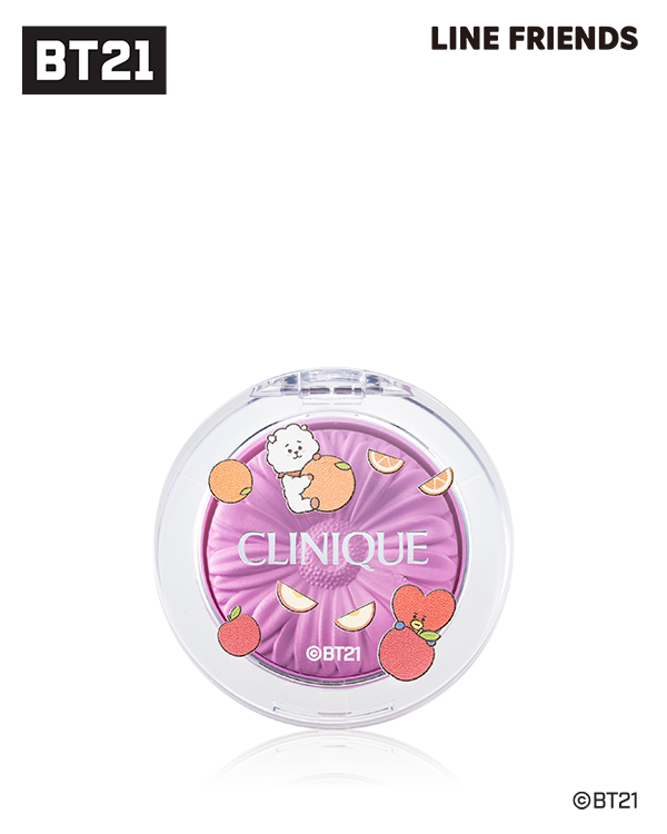 CHEEK POP PANSY POP BT21, ＼CLINIQUE×BT21 コラボ デザイン／&lt;br&gt;今だけ！ポップな BT21 デザインが数量限定で登場！（#15 パンジー ポップ）