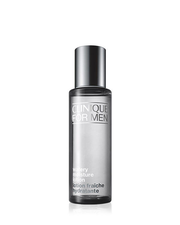 Clinique for Men Watery Moisture Lotion, 肌をリフレッシュし、心地良く潤すウォータリー ローションです。