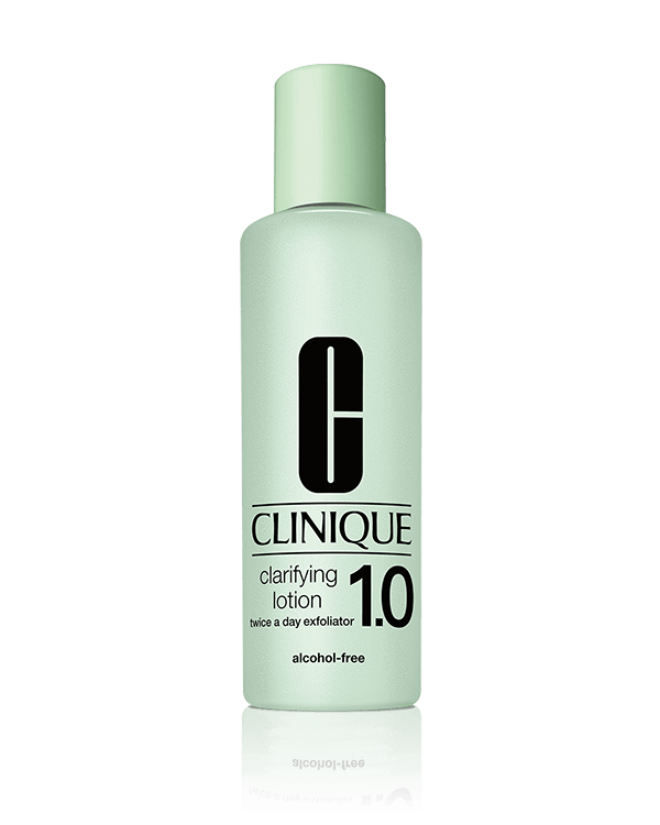 Clarifying Lotion1.0, すべてのスキンタイプ&lt;br&gt;エクスフォリエーション効果のある、アルコールフリー、ふき取りタイプの化粧水。